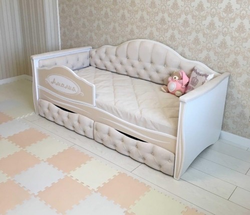 Детская кровать "Иллюзия" 190 с двумя ящиками  