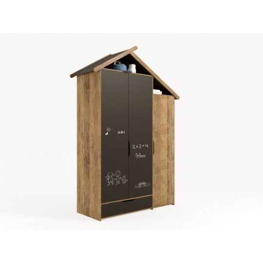 Шкаф 3х дверный из серии Домик