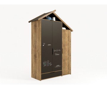 Шкаф 3х дверный из серии Домик