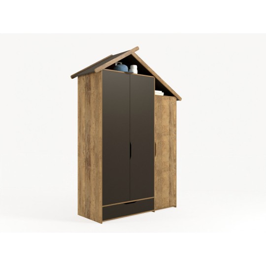 Шкаф 3х дверный из серии Домик