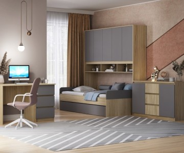 Комната Дельта Next, Графит, композиция 2