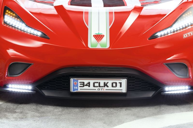 Кровать машина "GTS CRB-1370" 190х100см, красная Кровать машина "GTS CRB-1370" 190х100см, красная