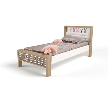 Кровать №1 MIX BUNNY розовый