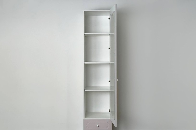 Шкаф однодверный Милана застекленный