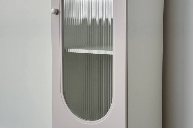 Шкаф однодверный Милана застекленный