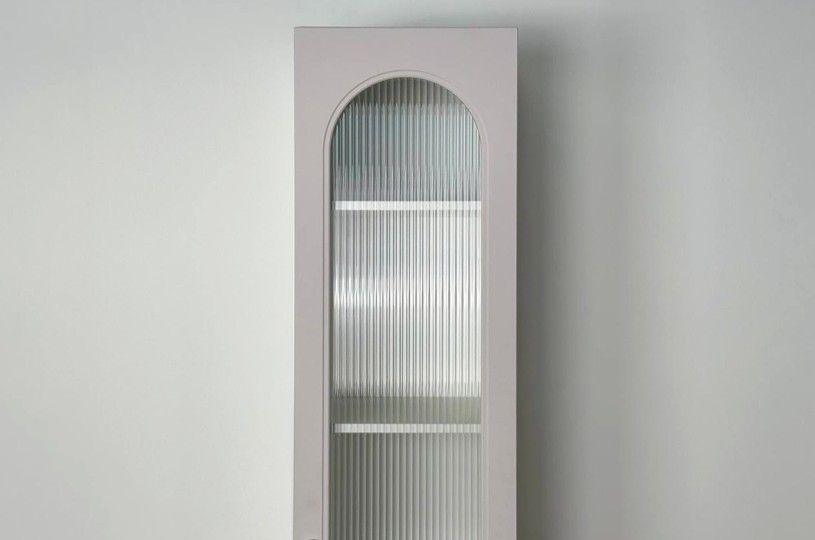 Шкаф однодверный Милана застекленный