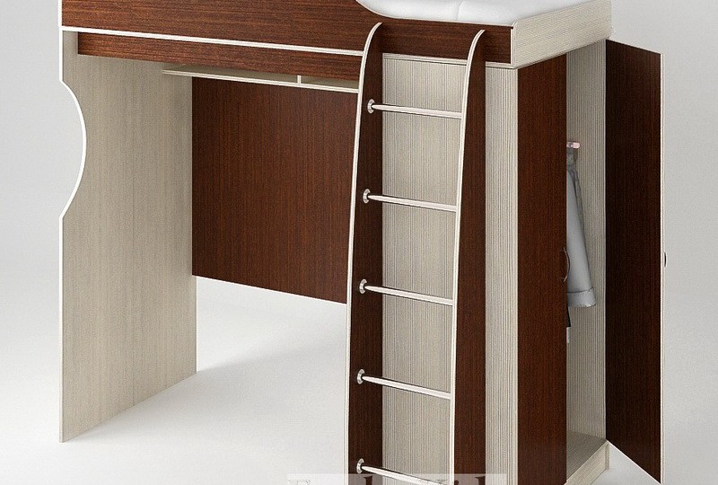 Кровать чердак Фанки Кидз 11/1 Кровать чердак Фанки Кидз 11/1