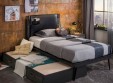 Кровать выдвижная "Dark Metal" 190х90 см, DM-1303