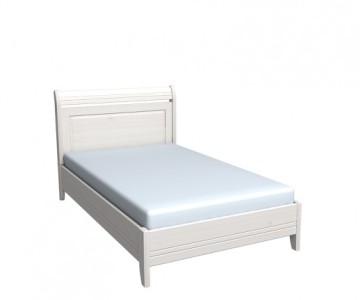 Кровать "Бейли" без изножья 120х200 белый воск 