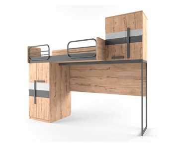 Кровать верхняя без лесенки "Твист Лофт" Кровать верхняя без лесенки "Твист Лофт"