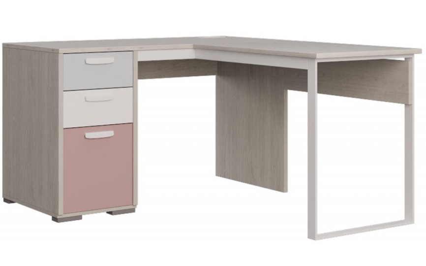 Стол угловой "Liberty Pink" правый/левый