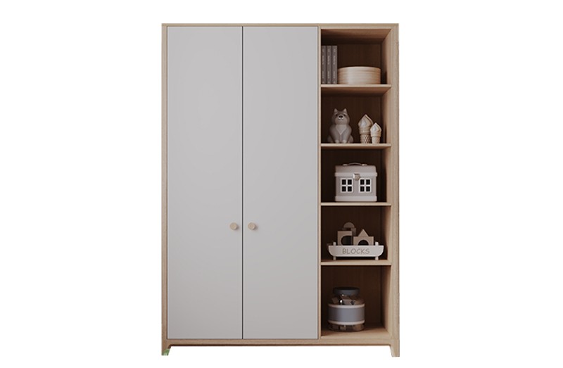 Шкаф 3-х дверный Амбер 12 с открытым отсеком для книг Шкаф 3-х дверный Амбер 12 с открытым отсеком для книг