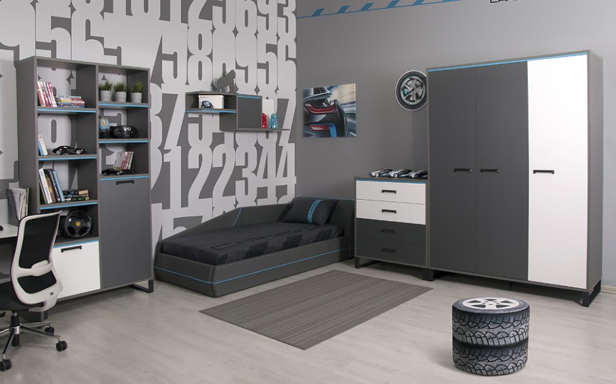 Комната "Карбон"  (серый корпус)