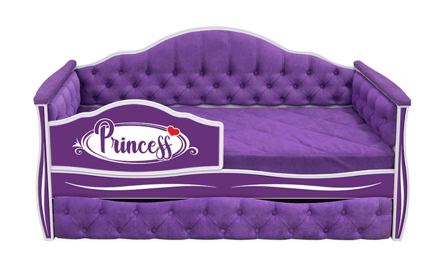 Детская кровать "Иллюзия" 190 с дополнительным спальным местом  