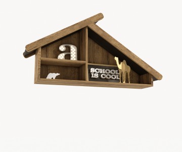 Полка навесная из серии Домик Полка навесная из серии Домик