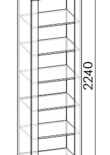 Стеллаж Кемптен