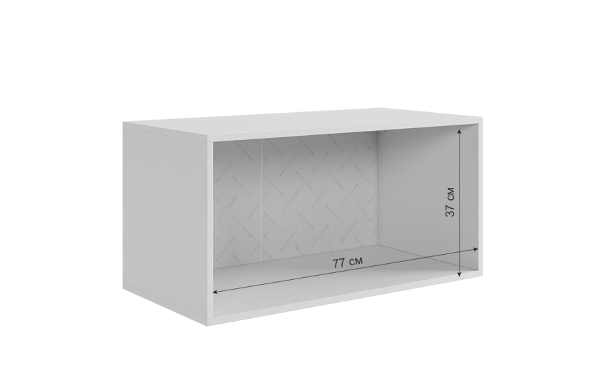 Антресоль двухдверная Зефир, серая