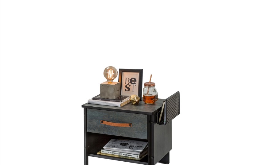 Тумбочка "Dark Metal", DM-1601