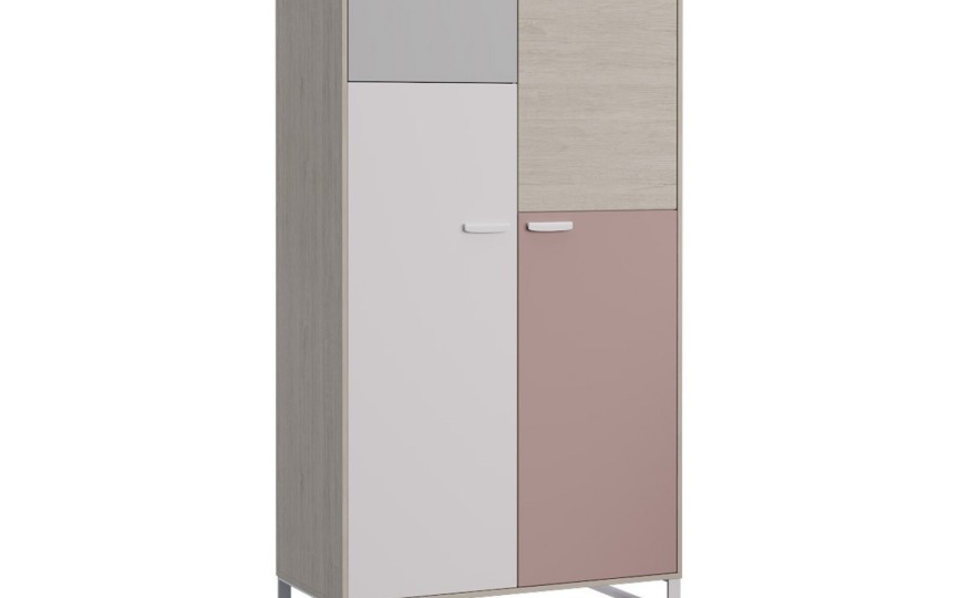 Шкаф 2-х дверный "Liberty Pink"