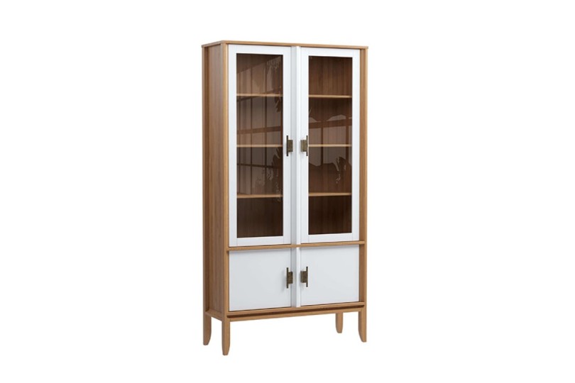 Шкаф для посуды Бридж 2-х дверный, 2 глухих двери