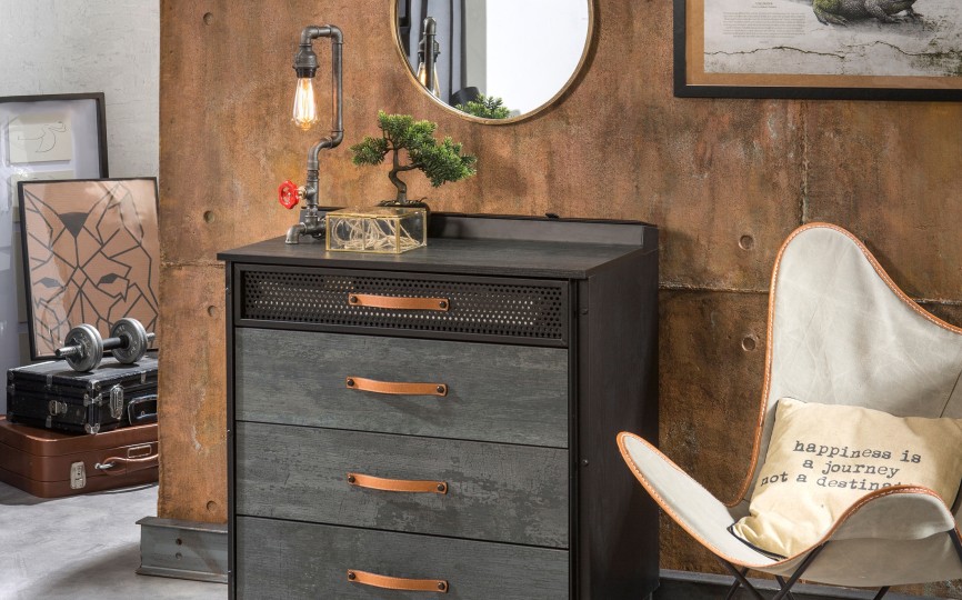 Комод "Dark Metal", DM-1201