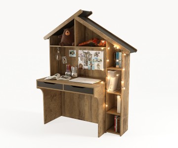 Стол со стеллажом из серии Домик Стол со стеллажом из серии Домик