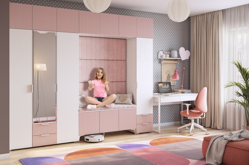 Шкаф однодверный Зефир (пенал)