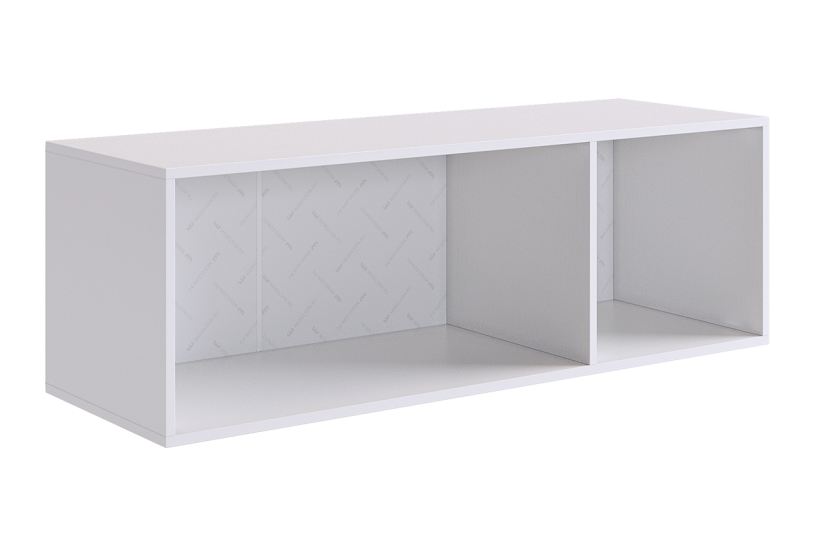 Антресоль трехдверная Зефир, серая Антресоль трехдверная Зефир, серая