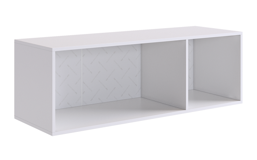 Антресоль трехдверная Зефир, серая Антресоль трехдверная Зефир, серая