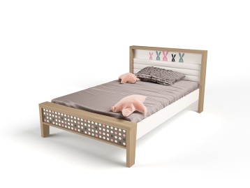 Кровать №1 MIX BUNNY розовый, 190х120 см