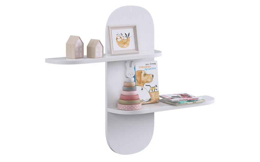 Полка Милана вертикальная Полка Милана вертикальная