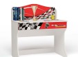Стол без надстройки "Formula" красный для мальчика