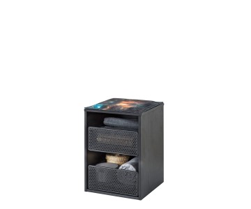 Комод малый "Dark Metal", DM-1602