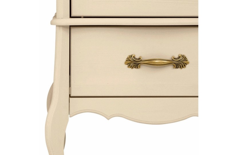 Зеркало настенное с полкой "Лебо"