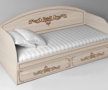 Кровать "Классика" ФКК-13/7 (80x190см)