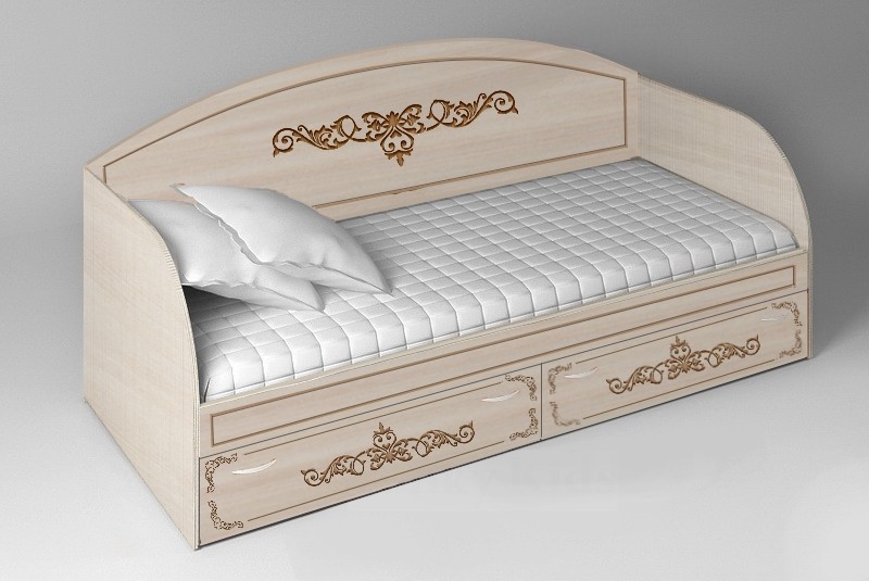 Кровать "Классика" ФКК-13/7 (80x190см)