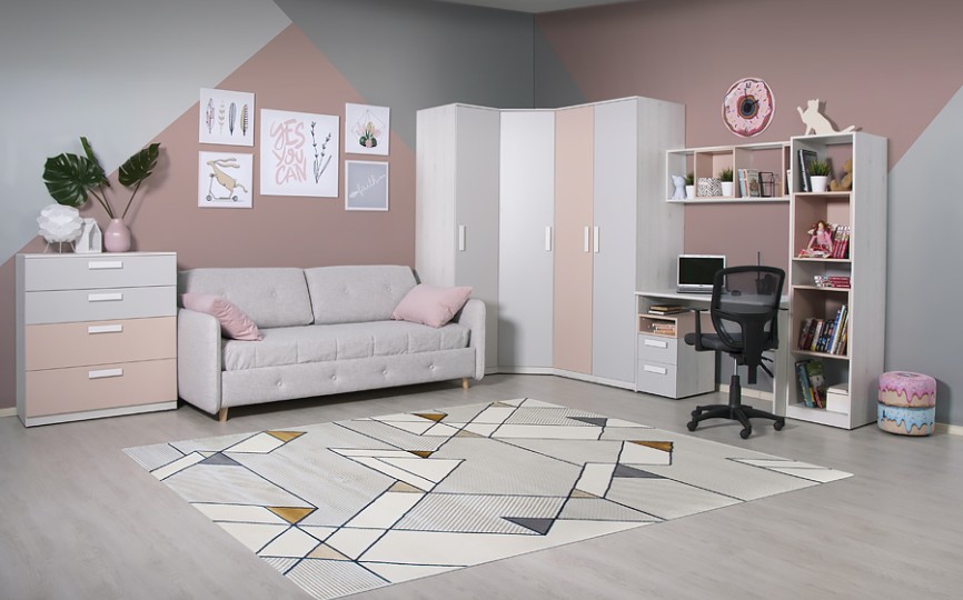 Комод К1 "Румика Пинк"