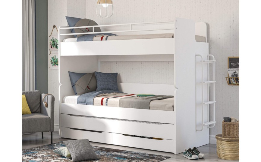 Кровать верхняя Studio White