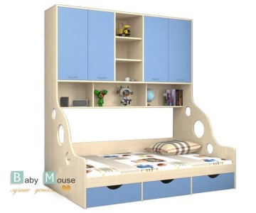 Детская кровать с антресолью Дельта-21.11 190х90см.