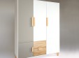 Шкаф 3-дверный "КВАДРО"