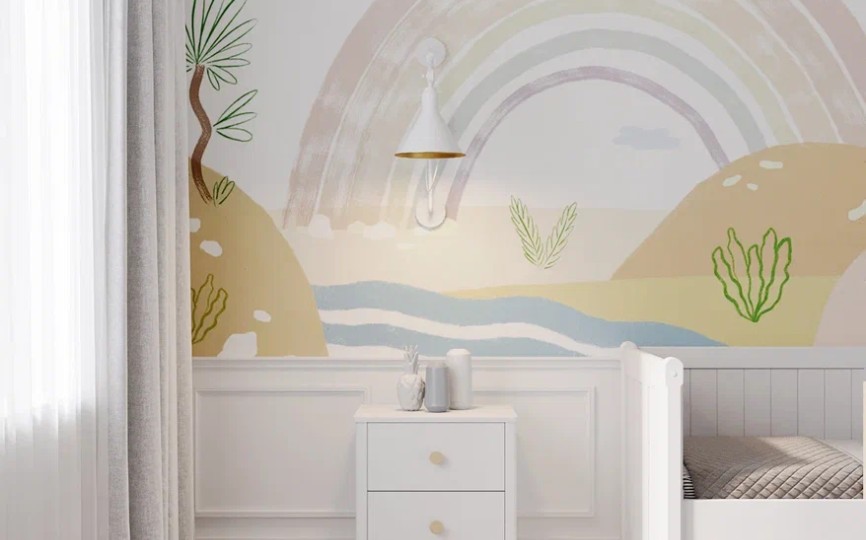 Тумба прикроватная Эмма 1 с двумя ящиками