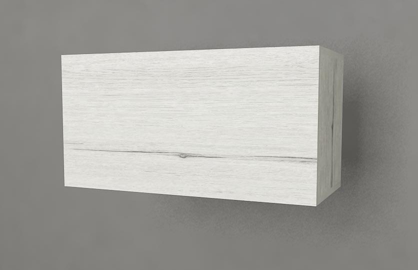 Полка 2 куба с фасадом Дуб Эльза "Нью Тон"