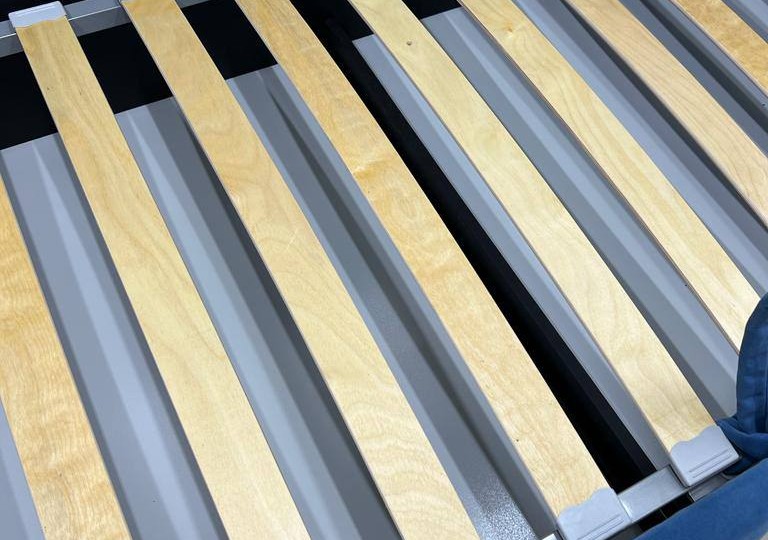 Кровать тахта Моана 160*80 правый угол  ткань Тедди 319