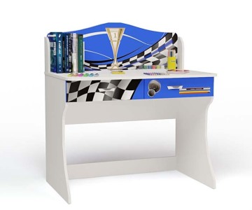 Стол без надстройки "Formula" синий для мальчика