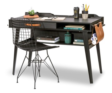 Письменный стол малый "Dark Metal", DM-1106 Письменный стол малый "Dark Metal", DM-1106