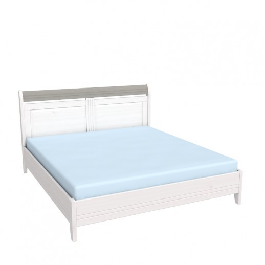 Кровать Бейли без изножья 160Х200 белый воск