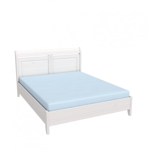 Кровать Бейли без изножья 160Х200 белый воск