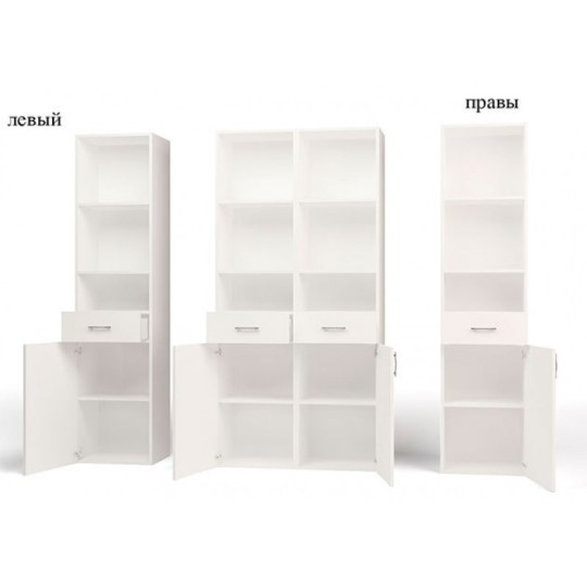 Стеллаж узкий "Pirat" левый или правый 