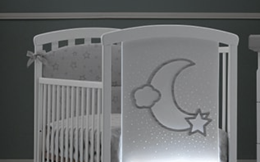 Кроватка Erbesi Moon LED (Мун)