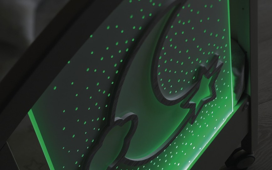 Кроватка Erbesi Moon LED (Мун)